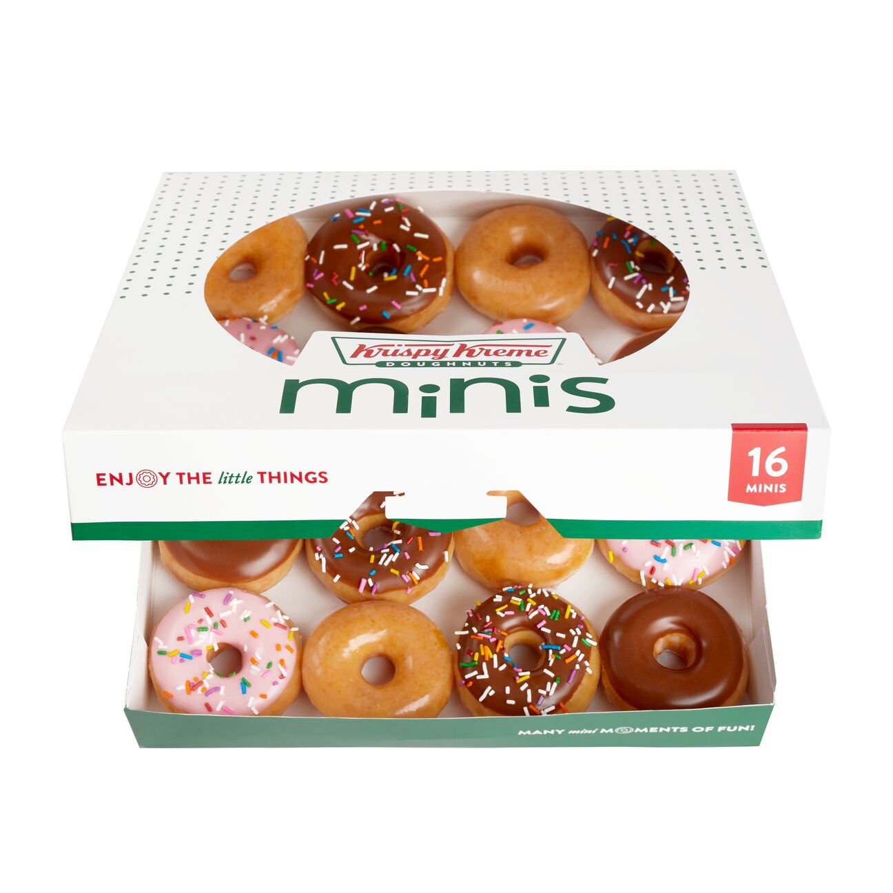 Caja de Mini Doughnuts surtidos de Krispy Kreme