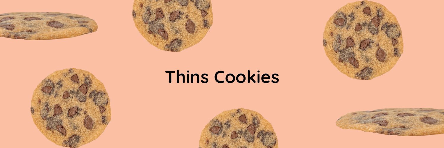 Galletas Thins delgadas con chispas de chocolate